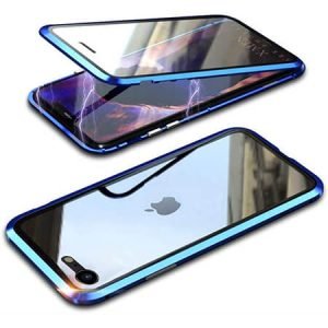 360° Стъклен магнитен кейс за iPhone 7 - imagine 3