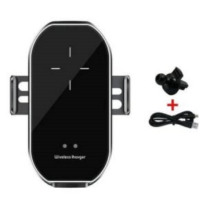 Стойка за телефон с безжично зареждане 360° Smart Sensor 10W - imagine 6