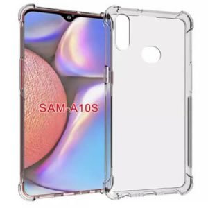 Противоударен силиконов гръб за Samsung Galaxy A10s - Прозрачен - imagine 1