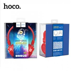 Безжични слушалки HOCO W25 с ANC технология - Червени - imagine 3