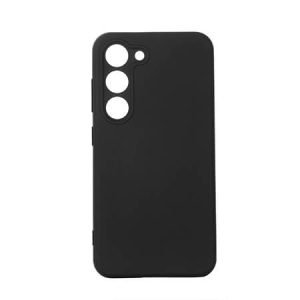 Husa din silicon de lux pentru Samsung Galaxy S23 Plus 5G - Neagra