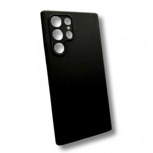 Husă de lux din silicon pentru Samsung Galaxy S23 Ultra 5G - neagră