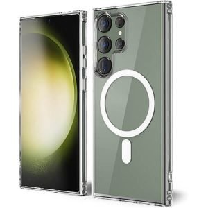 Magsafe кейс за Samsung Galaxy S23 Ultra - Прозрачен - imagine 1