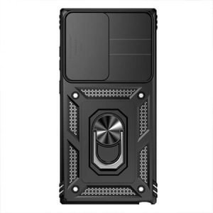Удароустойчив кейс Armor Strong за Samsung Galaxy S23 Ultra - Черен - imagine 2
