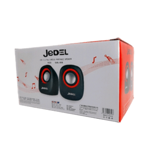 Тонколонки Jedel M600 с AUX 3W - Черни - imagine 3