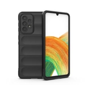 Husa din silicon Magic Shield pentru Samsung Galaxy A33 - Neagra