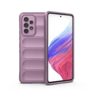 Силиконов кейс Magic Shield за Samsung Galaxy A53 - Лилав - imagine 1