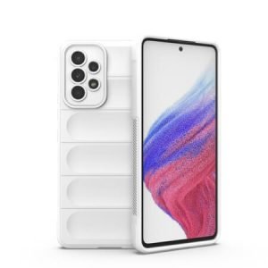 Силиконов кейс Magic Shield за Samsung Galaxy A53 - Бял - imagine 1