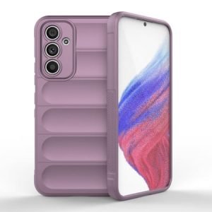Силиконов кейс Magic Shield за Samsung Galaxy A54 - Лилав - imagine 1