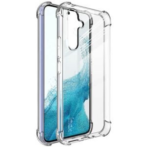 Противоударен силиконов гръб за Samsung Galaxy A54 - Прозрачен - imagine 1