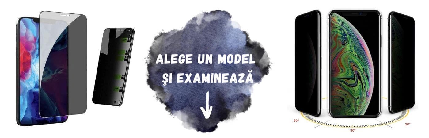 Protector de sticlă de confidențialitate 5D - Alegeți telefonul Accesorii pentru telefoane mobile, căști, cabluri de încărcare, tastaturi, șoareci și multe altele. - www.Topcases.ro