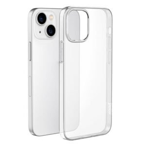 Husa ultra subtire din silicon pentru iPhone 15 Plus - Transparenta