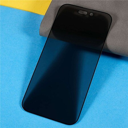 Protector de sticla 5D PRIVACY pentru iPhone 15 Pro