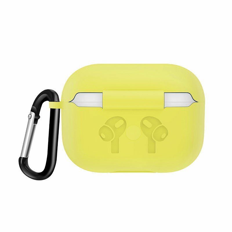 Husă din silicon pentru AirPods Pro 2 - Galben