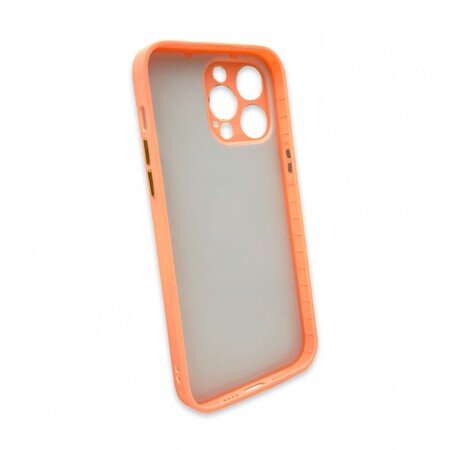 Husa din piele rezistenta la socuri cu suport pentru iPhone 14 Pro - Roz
