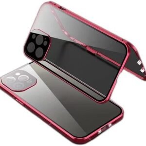 Husa magnetica din sticla 360° pentru iPhone 14 Pro Max