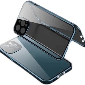 Husa magnetica din sticla 360° pentru iPhone 14 Pro Max