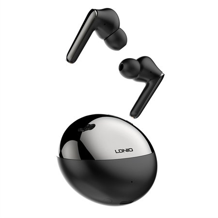 Căști Bluetooth fără fir LDNIO T01 Crystal Sound - Negru