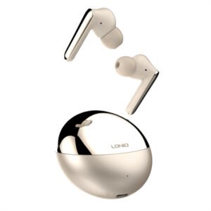 Căști Bluetooth fără fir LDNIO T01 Crystal Sound - Aur