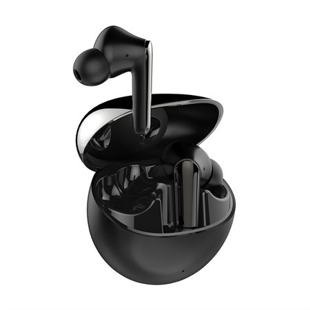Căști Bluetooth fără fir LDNIO T01 Crystal Sound - Negru