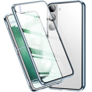 Husa magnetica din sticla 360° pentru Samsung Galaxy A54