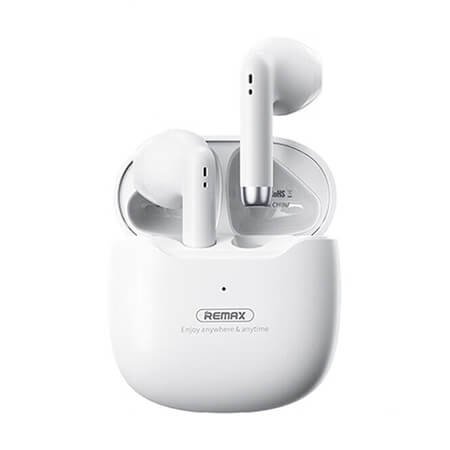 Căști Bluetooth fără fir REMAX TWS-19 Crystal Sound - Alb