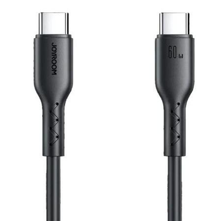 Cablu de încărcare JOYROOM USB-C la USB-C 60W, 2M - Negru