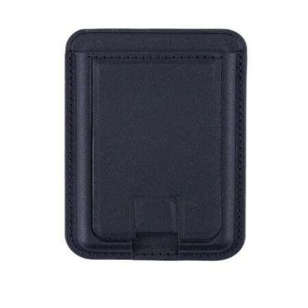 Husă pentru documente, portofel pentru carduri MagSafe cu suport - negru