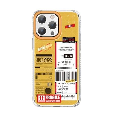 Husa din silicon Mutural WEISHAGN pentru iPhone 14 Pro Max - Galben