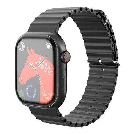 Ceas inteligent Sport W8 Pro XO, 230mAh - Negru