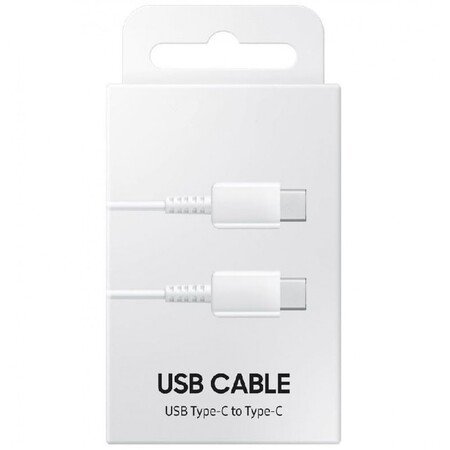 Cablu de încărcare USB-C la USB-C 25W, 2M - Alb
