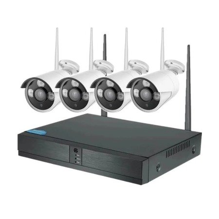 Kit CCTV NVR cu 4 camere 5G WiFi