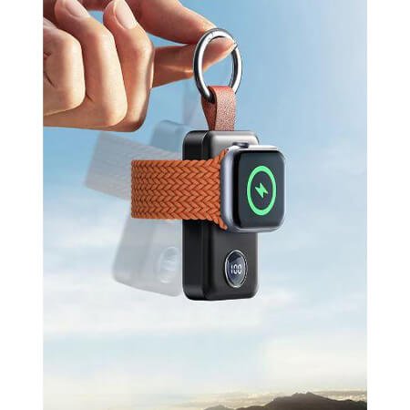 Baterie portabilă pentru ceas Joyroom JR-WQW01 2000mAh - neagră