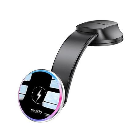 Yesido C292 Suport magnetic pentru telefon cu încărcare fără fir - negru