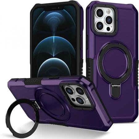 Husa Armor EVO cu suport pentru iPhone 12 Pro - Mov