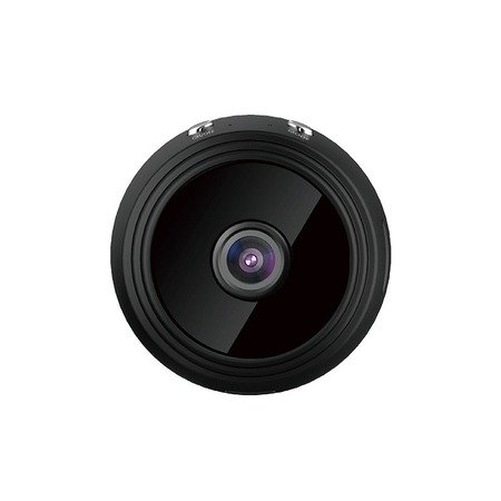 Mini cameră panoramică wireless 150° WiFi - neagră