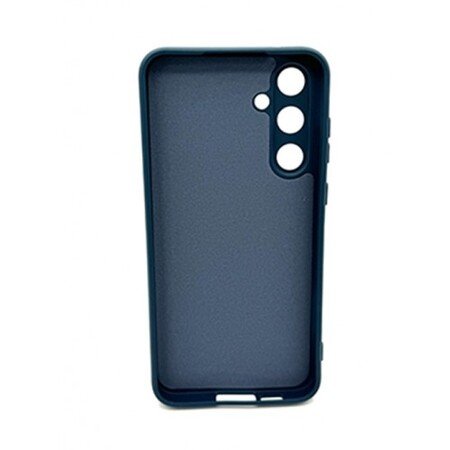Husă de lux din silicon pentru Samsung Galaxy A55 - Albastru închis