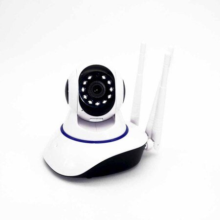 Cameră WiFi 360° pentru supraveghere video cu 3 antene