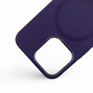 Husă de lux MagSafe Premium pentru iPhone 15 Pro Max - Mov închis