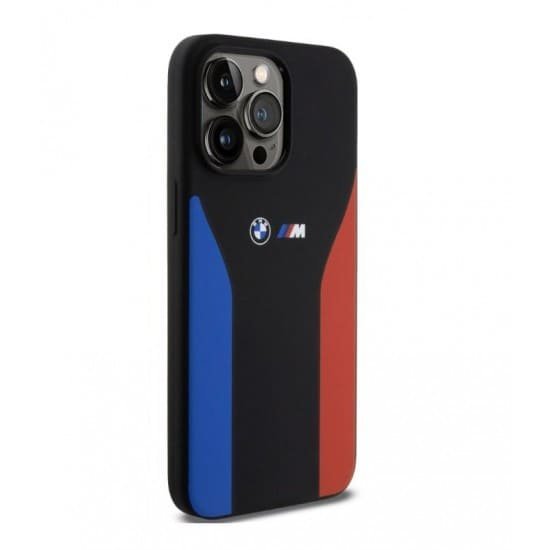 Husa color BMW M-POWER pentru iPhone 15 Pro Max