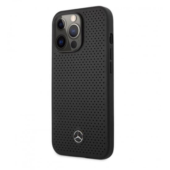 Husă color Mercedes-Benz pentru iPhone 14 Pro Max - neagră