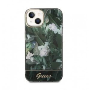 Husa color Guess Tropic pentru iPhone 13