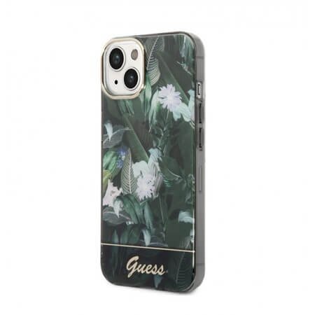 Husa color Guess Tropic pentru iPhone 14