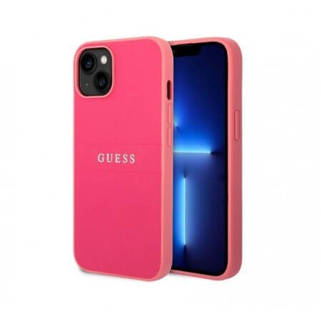 Husa color Guess Coral pentru iPhone 14