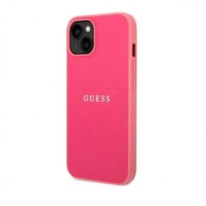 Husa color Guess Coral pentru iPhone 13