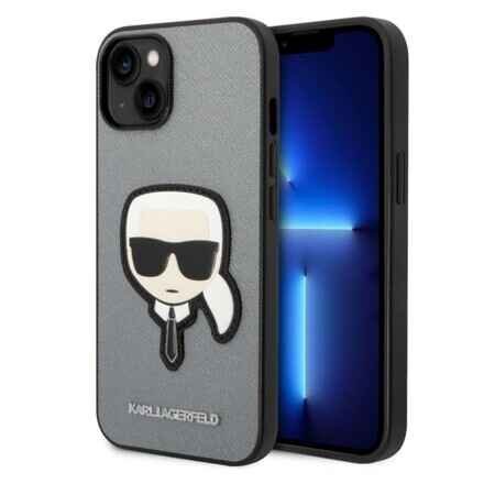 Husă Karl Lagerfeld Color pentru iPhone 14 - Gri