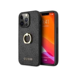 Husă color Guess cu INEL pentru iPhone 13 Pro