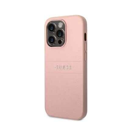 Husa de culoare Guess Rose frasin pentru iPhone 14 Pro Max