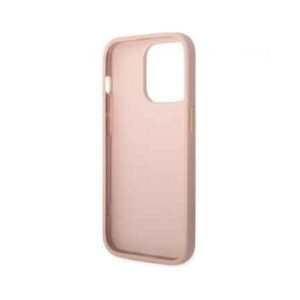 Husa de culoare Guess Rose frasin pentru iPhone 14 Pro Max