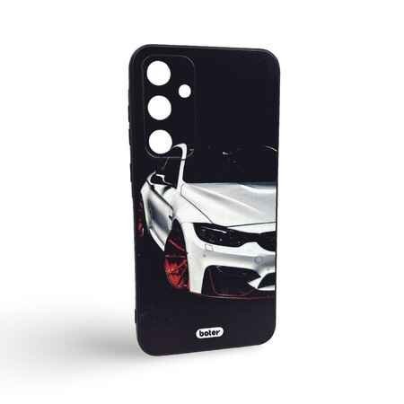 Husă color pentru Samsung Galaxy A35 - Albă BMW 1 Husa color pentru Samsung Galaxy A35 - Alb BMW